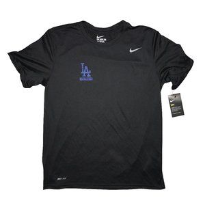 Rare Exclusive Nike MLB Los Angeles Dodgers Dri Fit Training T-Shirt